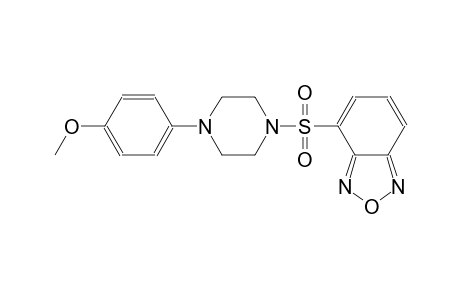 2,1,3-benzoxadiazole, 4-[[4-(4-methoxyphenyl)-1-piperazinyl]sulfonyl]-
