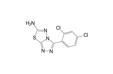 3-(2,4-dichlorophenyl)-[1,2,4]triazolo[3,4-b][1,3,4]thiadiazol-6-amine