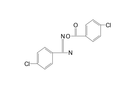 p-chloro-O-(p-chlorobenzoyl)benzamidoxime