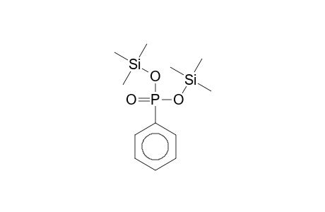 Phosphonic acid, phenyl-, bis(trimethylsilyl) ester