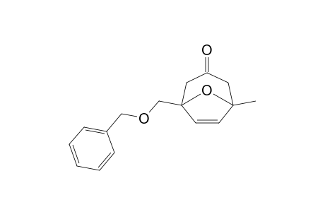 1-Benzyloxymethyl-5-methyl-8-oxabicyclo[3.2.1]oct-6-en-3-one