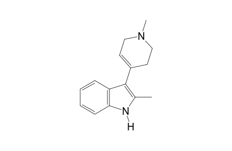 2-methyl-3-(1-methyl-1,2,3,6-tetrahydro-4-pyridyl)indole