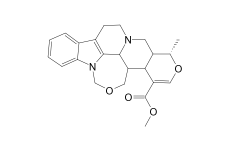 METHYL-[7AS-(7A,8,11A)]-5,6,7A,11A,11B,11C-HEXAHYDRO-8-METHYL-7H,8H,12H,14H-9,13-DIOXA-6A,14A-DIAZABENZ-[2,3]-AZULENO-[1,8,7,CDE]-ANTHRACENE-11-CARBOXYLATE