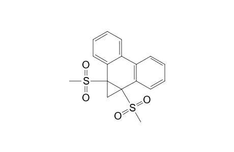 1H-Cyclopropa[l]phenanthrene, 1a,9b-dihydro-1a,9b-bis(methylsulfonyl)-