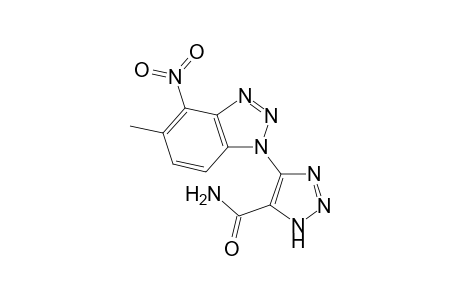 4-[(4-NITRO-5-METHYL)-BENZOTRIAZOL-1-YL]-5-CARBOXAMIDO-1,2,3-TRIAZOLE