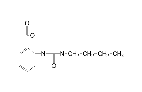 o-(3-butylureido)benzoic acid