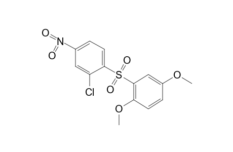 2-chloro-4-nitrophenyl 2,5-dimethoxyphneyl sulfone