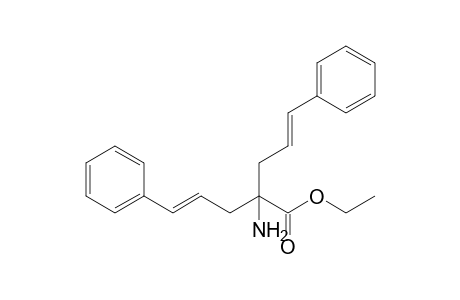 Ethyl 2,2-dicinnamylglycinate