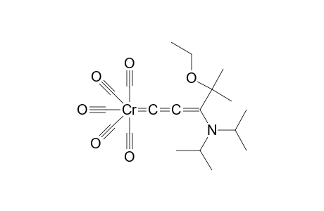 Pentacarbonyl [3-(diisopropylamino)-4-ethoxy-4-methyl-1,2-pentadienylidene ] chromium