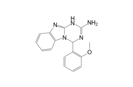 4-(2-METHOXYPHENYL)-3,4-DIHYDRO-[1,3,5]-TRIAZINO-[1,2-A]-BENZIMIDAZOLE-2-AMINE