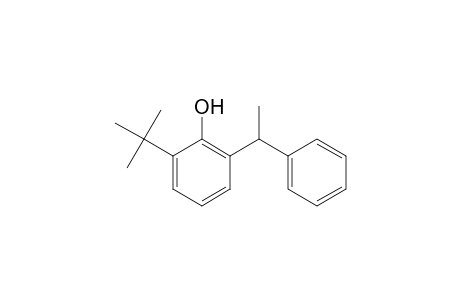 2-tert-Butyl-6-(1-phenylethyl)phenol