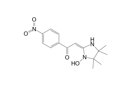 2-(1-Hydroxy-4,4,5,5-tetramethylimidazolidin-2-ylidene)-1-(4-nitrophenyl)ethanone