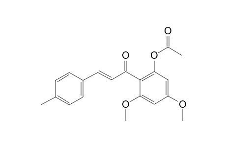 4',6'-Dimethoxy-2'-acetyloxy-4-methylchalcone