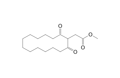 (2,14-Dioxocyclotetradecyl)acetic acid methyl ester