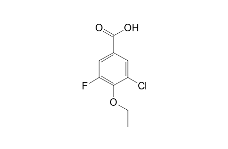 3-Chloro-4-ethoxy-5-fluorobenzoic acid