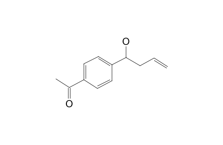 1-(4-(1-Hydroxybut-3-enyl)phenyl)ethanone