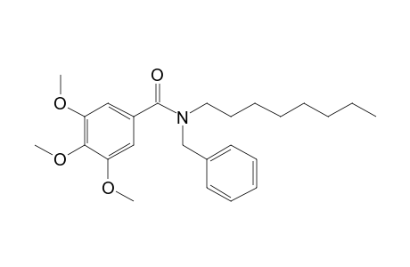 Benzamide, 3,4,5-trimethoxy-N-benzyl-N-octyl-