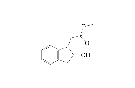 Methyl (2-hydroxy-2,3-dihydro-1H-inden-1-yl)acetate