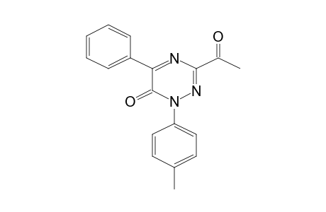 3-Acetyl-5-phenyl-1-p-tolyl-1H-[1,2,4]triazin-6-one