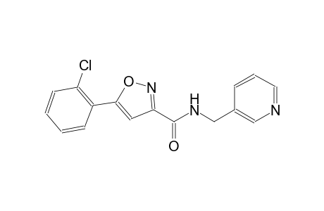 3-isoxazolecarboxamide, 5-(2-chlorophenyl)-N-(3-pyridinylmethyl)-