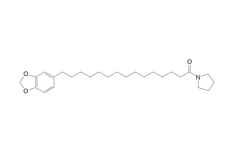 pa-C15:0 [5-(3,4-Methylenedioxyphenyl)pentadecylpyrrolidinamide]