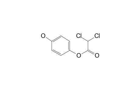 Acetic acid, 2,2-dichloro-, 4-hydroxyphenyl ester