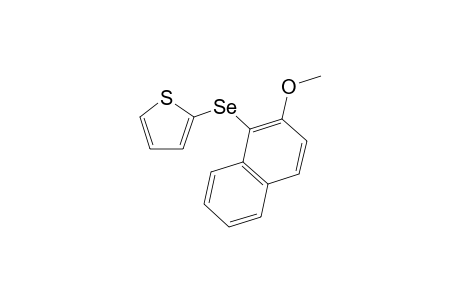 2-((2-Methoxynaphthalen-1-yl)selanyl)thiophene