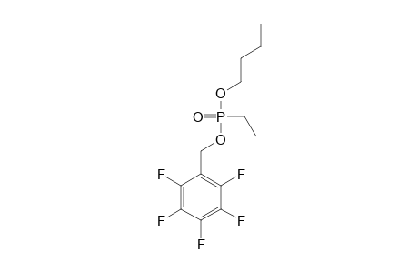 Butyl pentafluorobenzyl ethylphosphonate