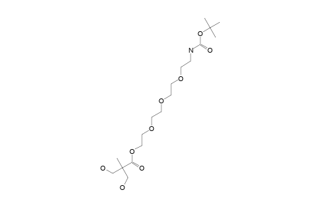 3-hydroxy-2-methyl-2-methylol-propionic acid 2-[2-[2-[2-(tert-butoxycarbonylamino)ethoxy]ethoxy]ethoxy]ethyl ester