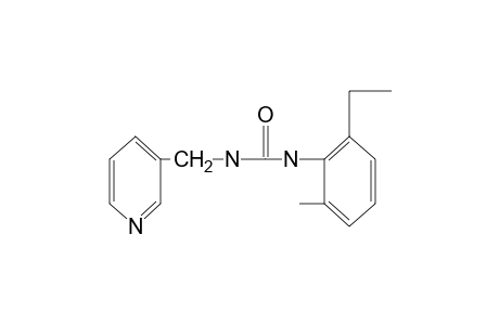 1-(6-ethyl-o-tolyl)-3-[(3-pyridyl)methyl]urea