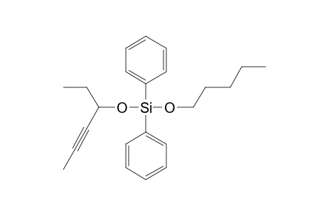 Silane, diphenyl(hex-4-yn-3-yloxy)pentoxy-