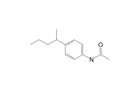 Acetamide, N-[4-(1-methylbutyl)phenyl]-