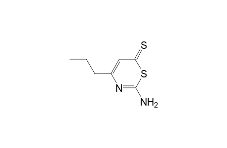 2-Amino-4-propyl-6H-1,3-thiazine-6-thione