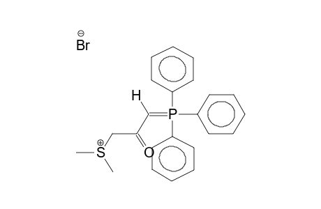 1,1,1-TRIPHENYL-3-OXO-4-DIMETHYLSULPHONIO-1-PHOSPHA-1-BUTENE BROMIDE