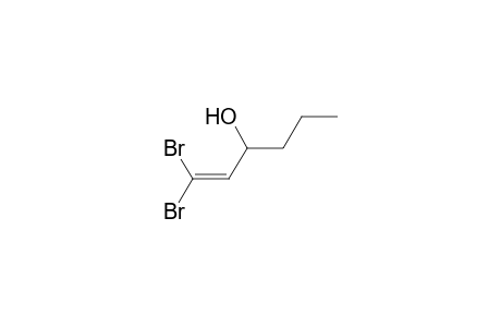 Hex-1-en-3-ol, 1,1-dibromo-