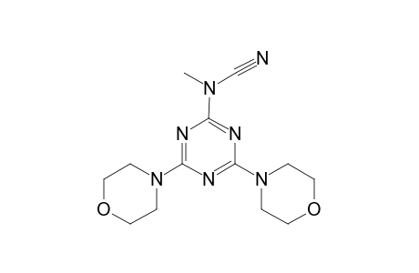 (4,6-Dimorpholino-1,3,5-triazin-2-yl)-methyl-cyanamide