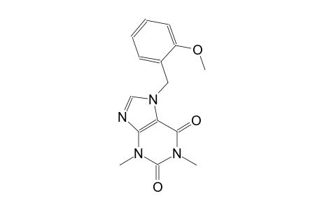 7-(2-methoxybenzyl)-1,3-dimethyl-3,7-dihydro-1H-purine-2,6-dione