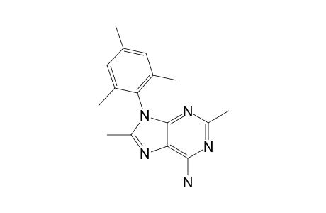 (9-Mesityl-2,8-dimethyl-purin-6-yl)amine