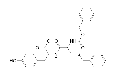 N-[3-(benzylthio)-N-carboxyalanyl]tyrosine, N-benzyl ester