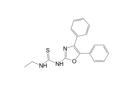 1-(4,5-diphenyl-2-oxazolyl)-3-ethyl-2-thiourea