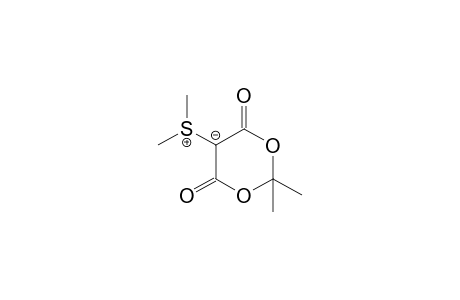 dimethylsulfonium 2,2-dimethyl-4,6-dioxo-m-dioxan-5-ylide