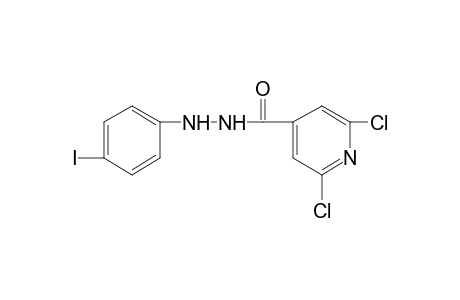 2,6-dichloroisonicotinic acid, 2-(p-iodophenyl)hydrazide