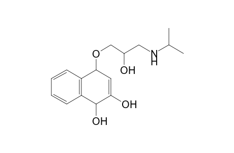 Propranolol-M (di-HO-dihydro-ring) MS2