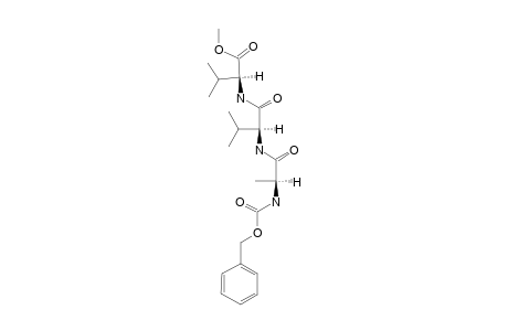 Methyl-N-(benzyloxycarbonyl)-alanylvalylvaline