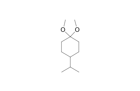 1,1-Dimethoxy-4-isopropyl-cyclohexane