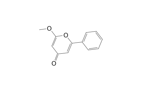 4H-Pyran-4-one, 2-methoxy-6-phenyl-