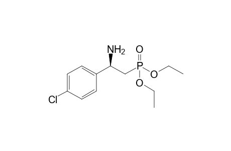 (1R)-1-(4-chlorophenyl)-2-diethoxyphosphoryl-ethanamine