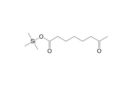 Octanoic acid <7-oxo->, mono-TMS