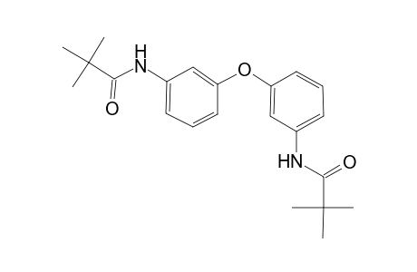 propanamide, N-[3-[3-[(2,2-dimethyl-1-oxopropyl)amino]phenoxy]phenyl]-2,2-dimethyl-