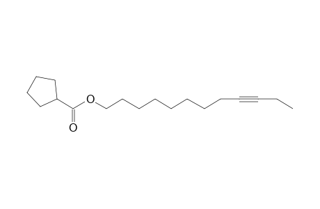 Cyclopentanecarboxylic acid, dodec-9-ynyl ester